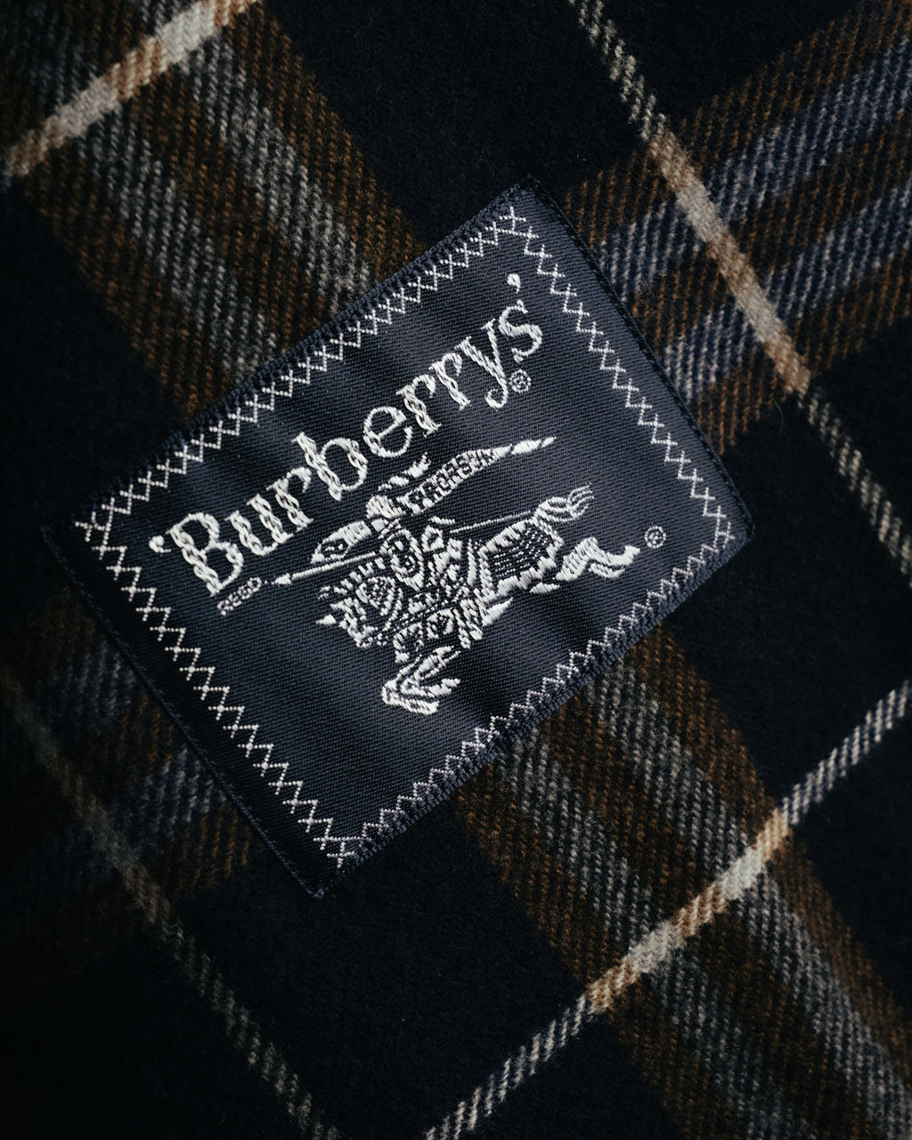 "Burberrys" 90's Cashmere blend single breasted wool blazer