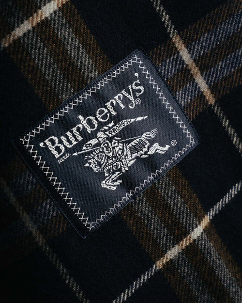 "Burberrys" 90's Cashmere blend single breasted wool blazer
