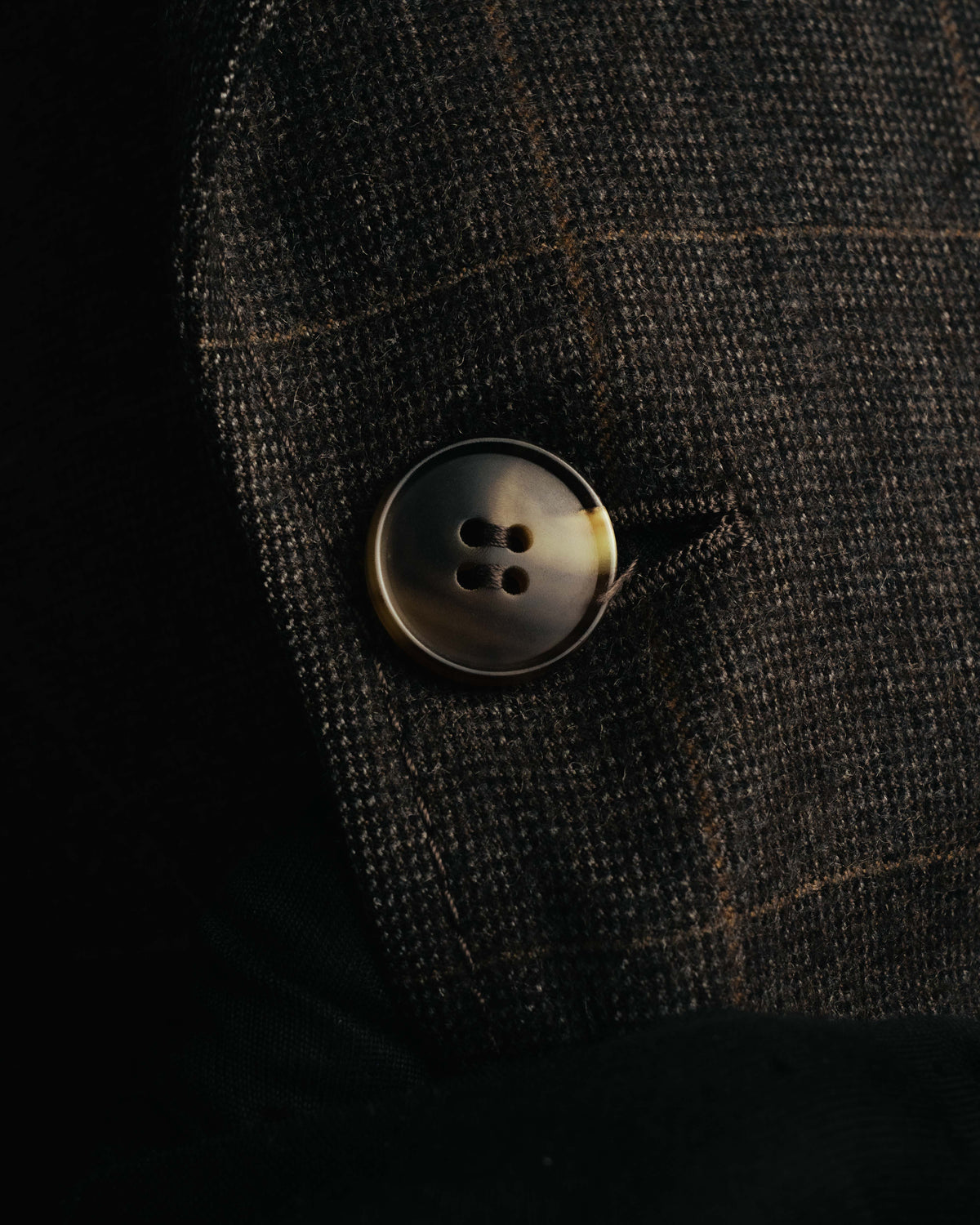 "GUCCI" 90's-00's Windowpane wool blazer