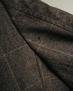"GUCCI" 90's-00's Windowpane wool blazer