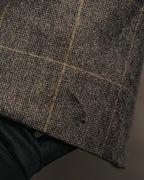 "GUCCI" 90's-00's Windowpane wool blazer