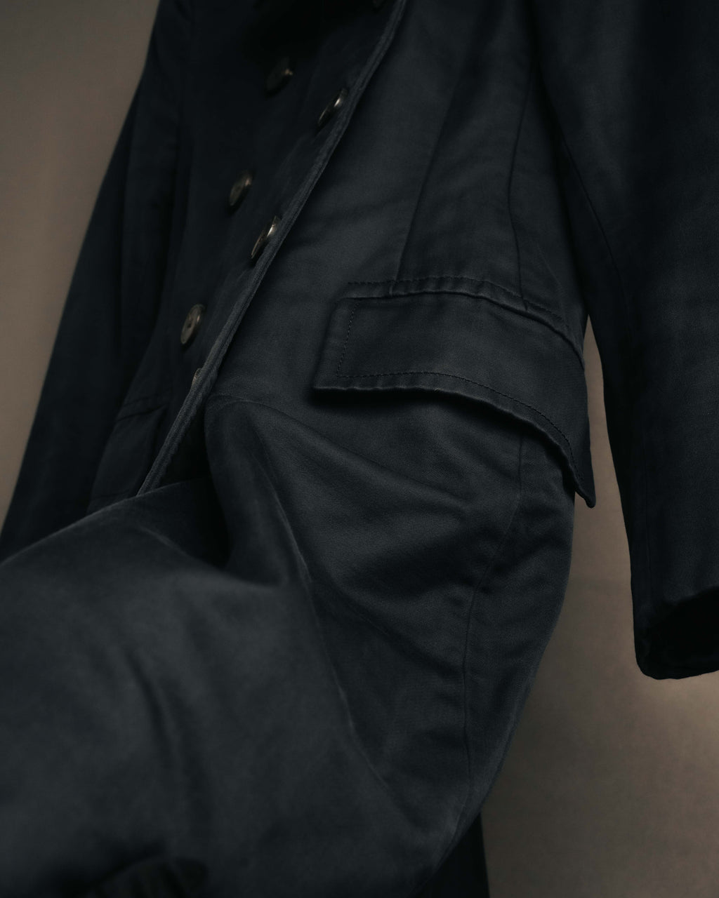 "DRIES VAN NOTEN" 00's-10's Tailored double-breasted trench coat