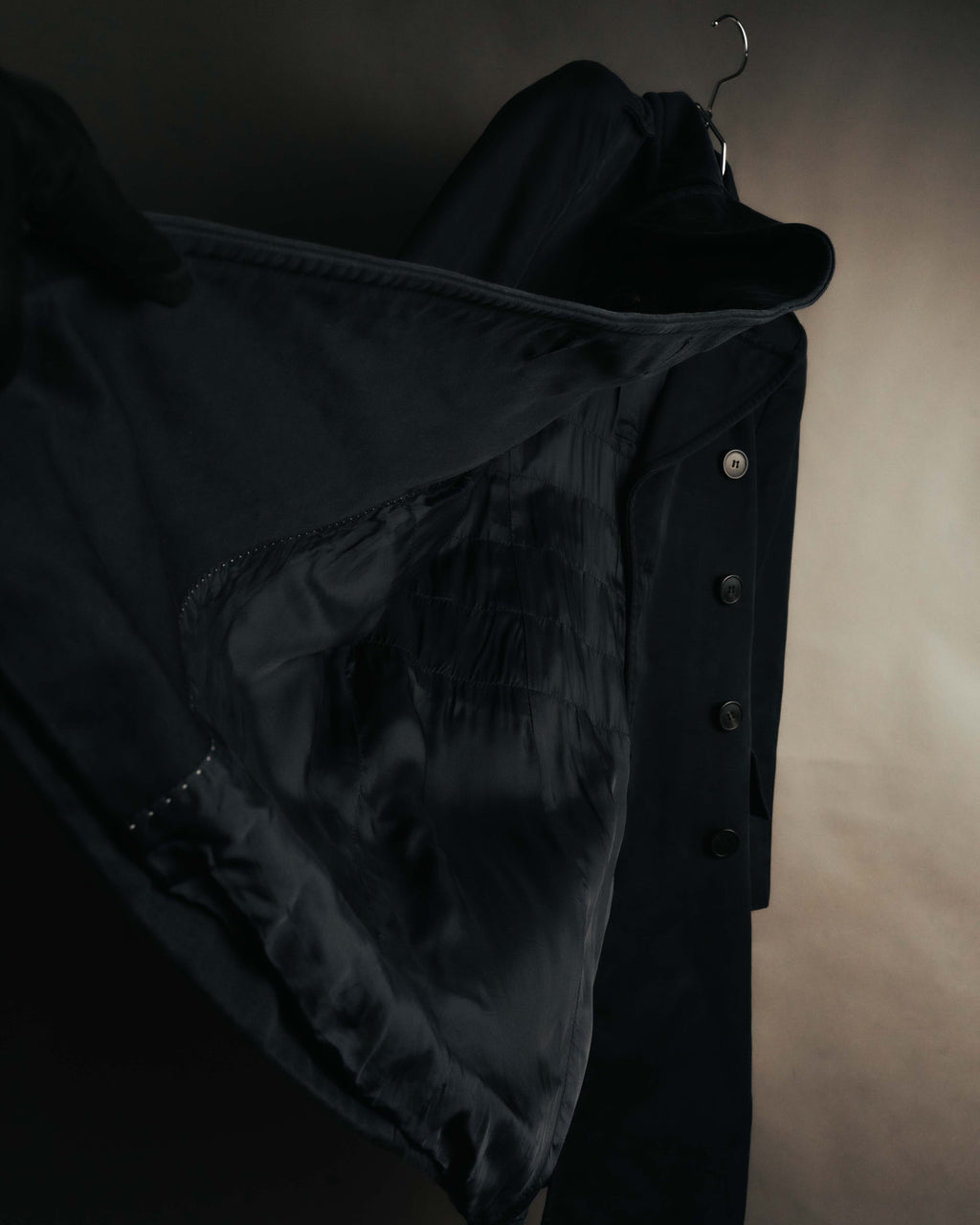 "DRIES VAN NOTEN" 00's-10's Tailored double-breasted trench coat