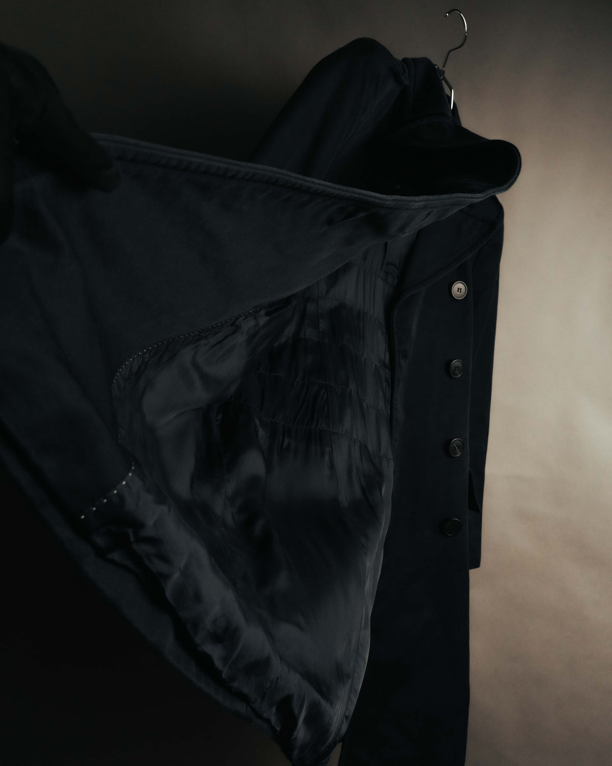 "DRIES VAN NOTEN" 00's-10's Tailored double-breasted trench coat