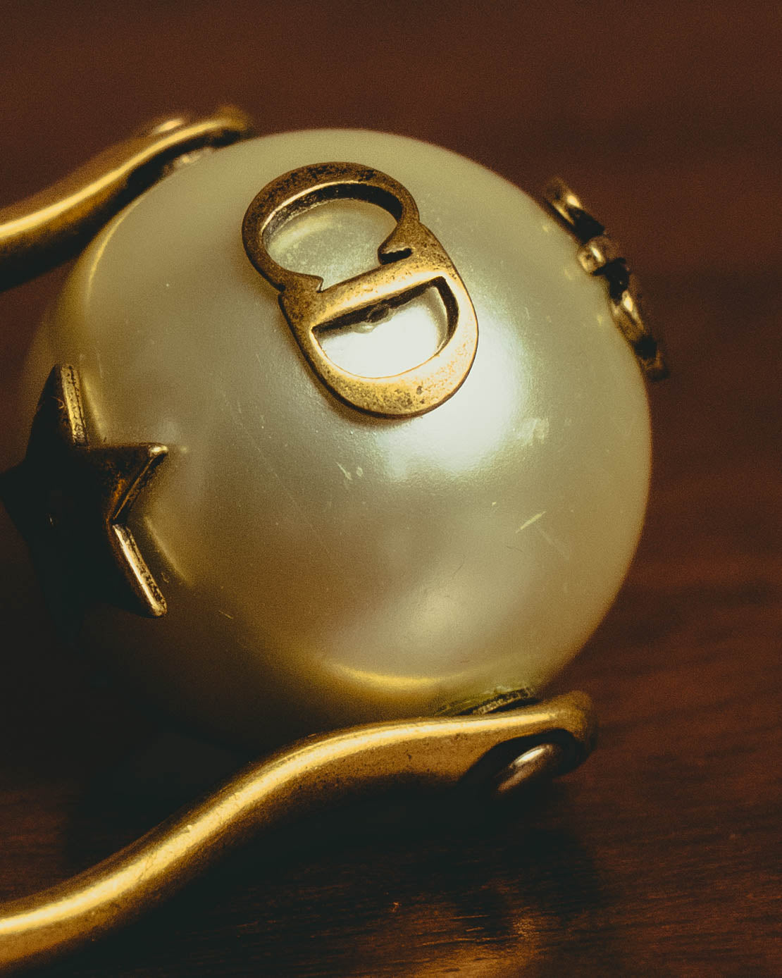 -SPECIAL- “Christian Dior” 2017-18 AW J’Adior pearl ball ring