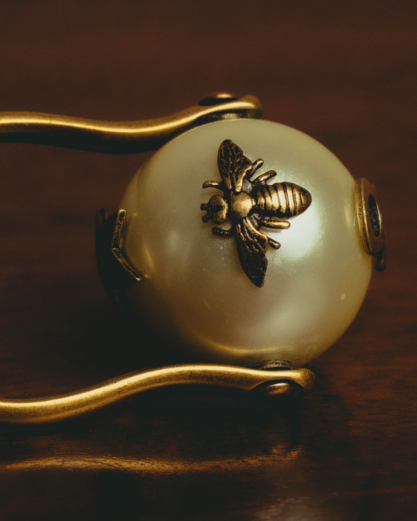 -SPECIAL- “Christian Dior” 2017-18 AW J’Adior pearl ball ring