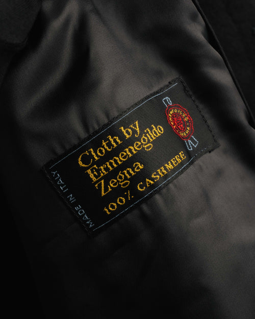 "Ermenegildo Zegna" 80's-90's Luxurious cashmere overcoat