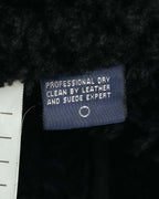 "Ralph Lauren" 00's-10's Long hooded shearling coat