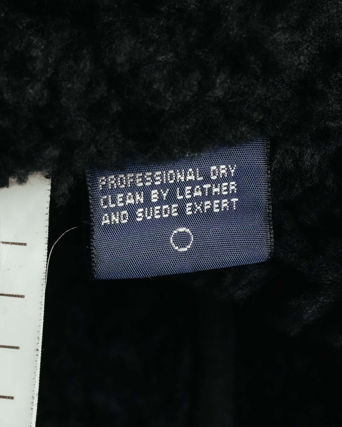 "Ralph Lauren" 00's-10's Long hooded shearling coat