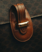 "CELINE" 80's-90's Classic monogram top-handle handbag
