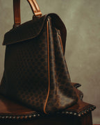 "CELINE" 80's-90's Classic monogram top-handle handbag