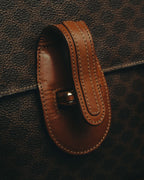 "CELINE" 80's-90's Classic monogram top-handle handbag