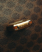 "CELINE" 80's-90's Classic monogram top-handle handbag