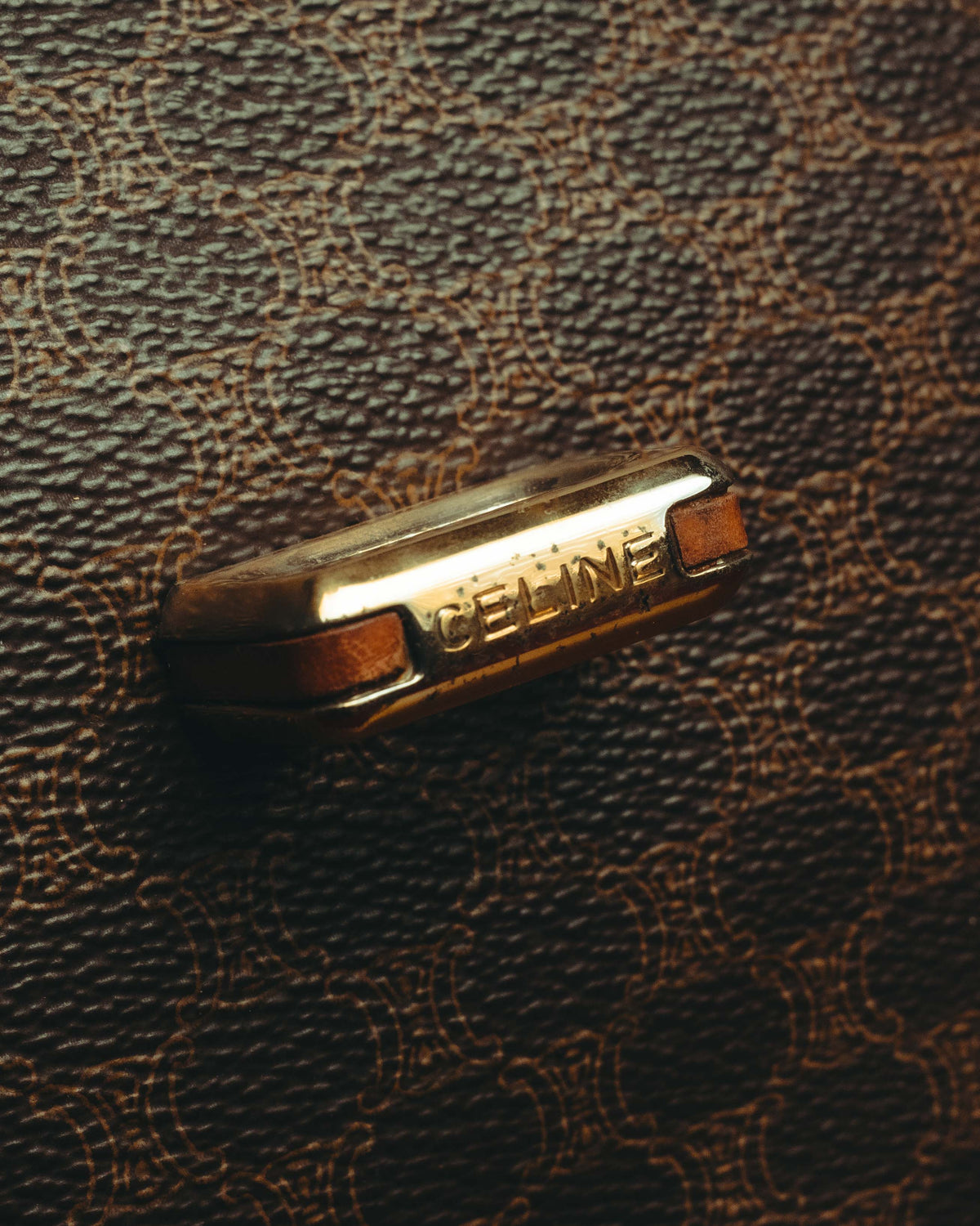 "CELINE" 80's-90's Classic monogram top-handle handbag