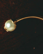 "Dior" 2020's Star pearl open cuff bangle