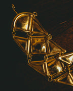 -SPECIAL- “Christian Lacroix” 80’s-90’s Geometric articulated statement necklace