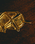 -SPECIAL- “Christian Lacroix” 80’s-90’s Geometric articulated statement necklace