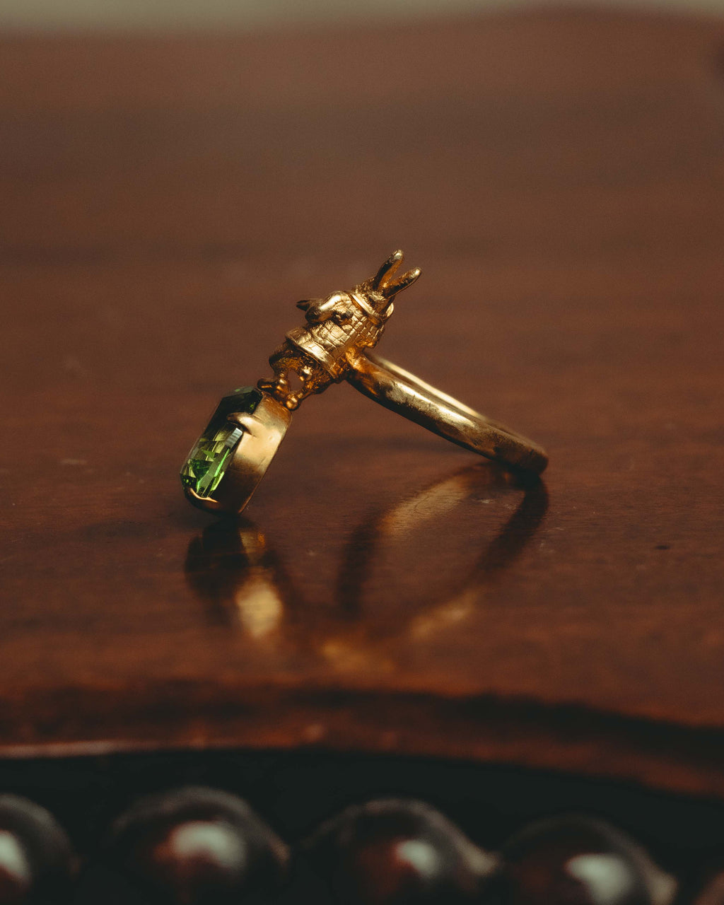 "Dior" 2021-22's Sculptural rabbit cocktail ring