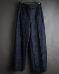 “Christian Dior” 2021 Sailor front wide trousers