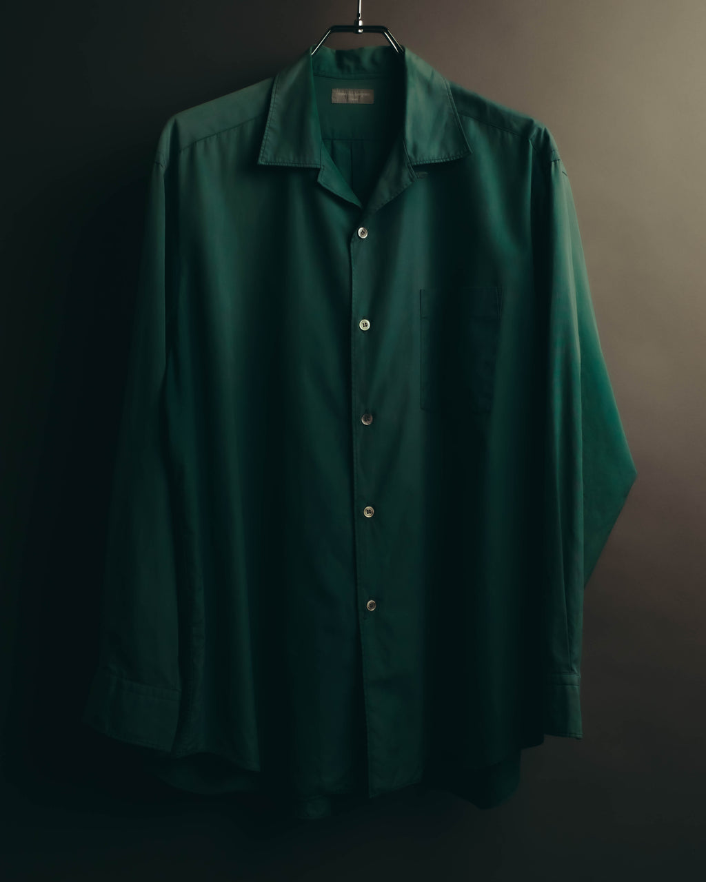 "COMME des GARÇONS HOMME" 90's-00's Relaxed open-collar shirt