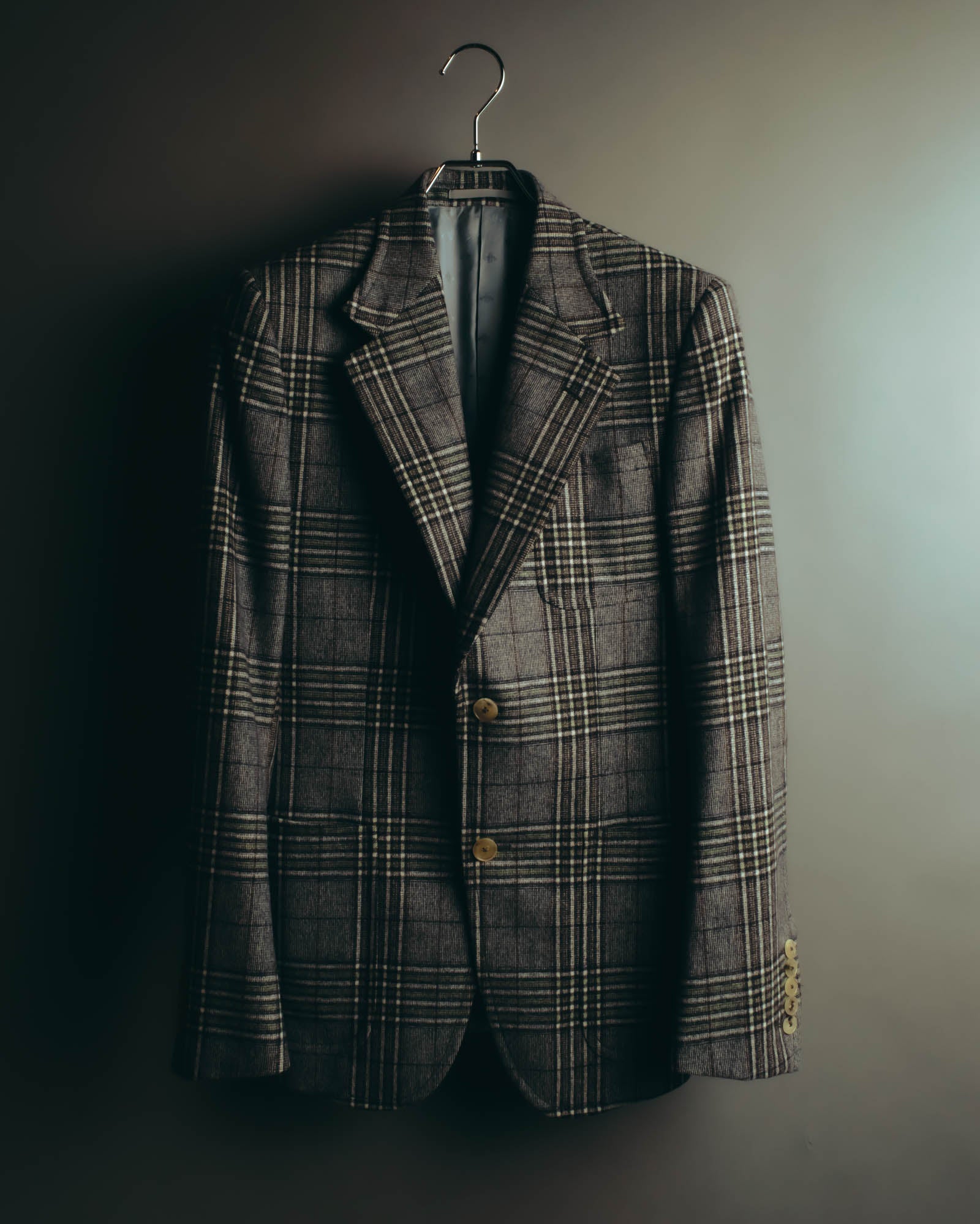 GUCCI (グッチ) - テーラードジャケット - ブラウン - 44R - チェック