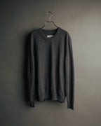 “Maison Margiela” 2023SS Minimal cashmere crewneck knit