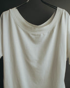 "VIKTOR & ROLF" 00's Minimal cotton short sleeve top
