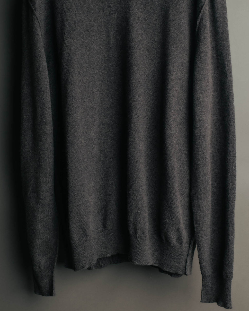 “Maison Margiela” 2023SS Minimal cashmere crewneck knit