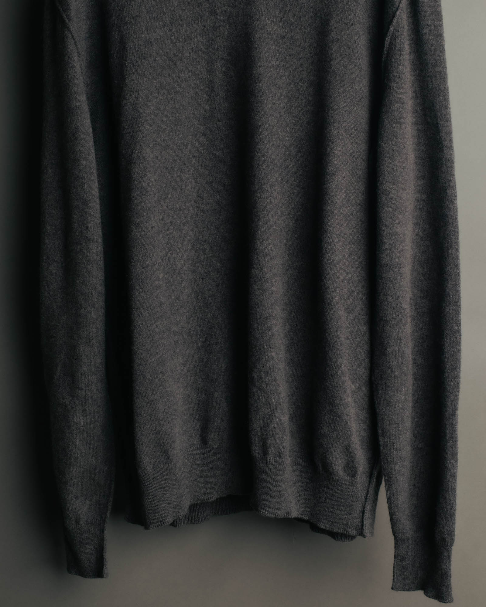 “Maison Margiela” 2023SS Minimal cashmere crewneck knit