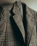 "GUCCI" 2010's Checked wool blazer
