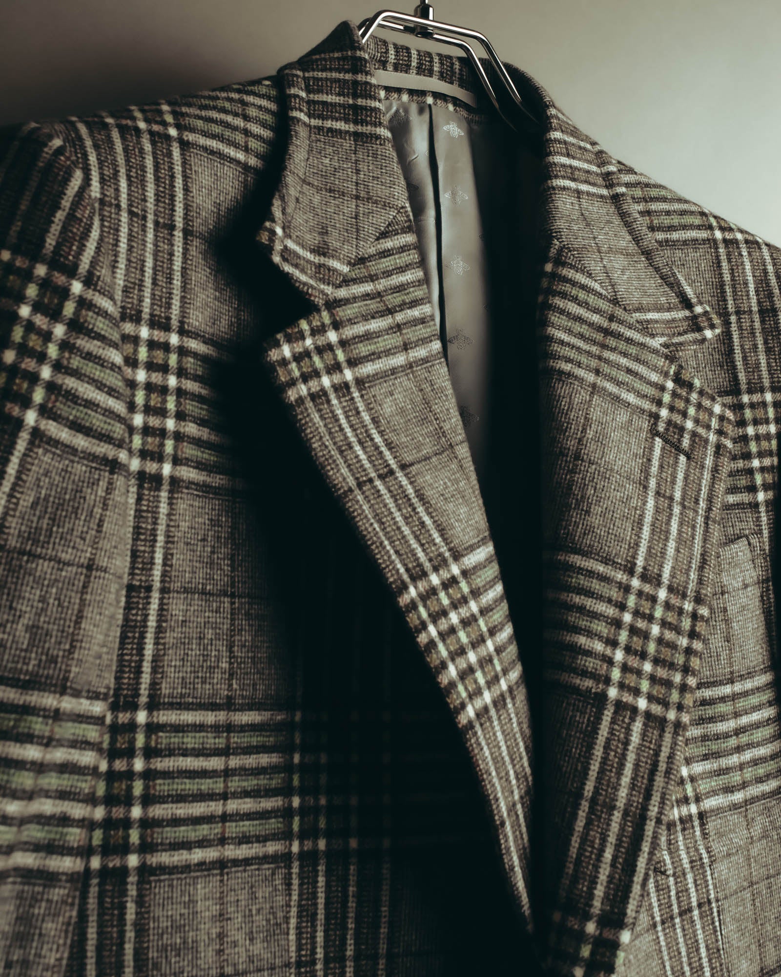 "GUCCI" 2010's Checked wool blazer