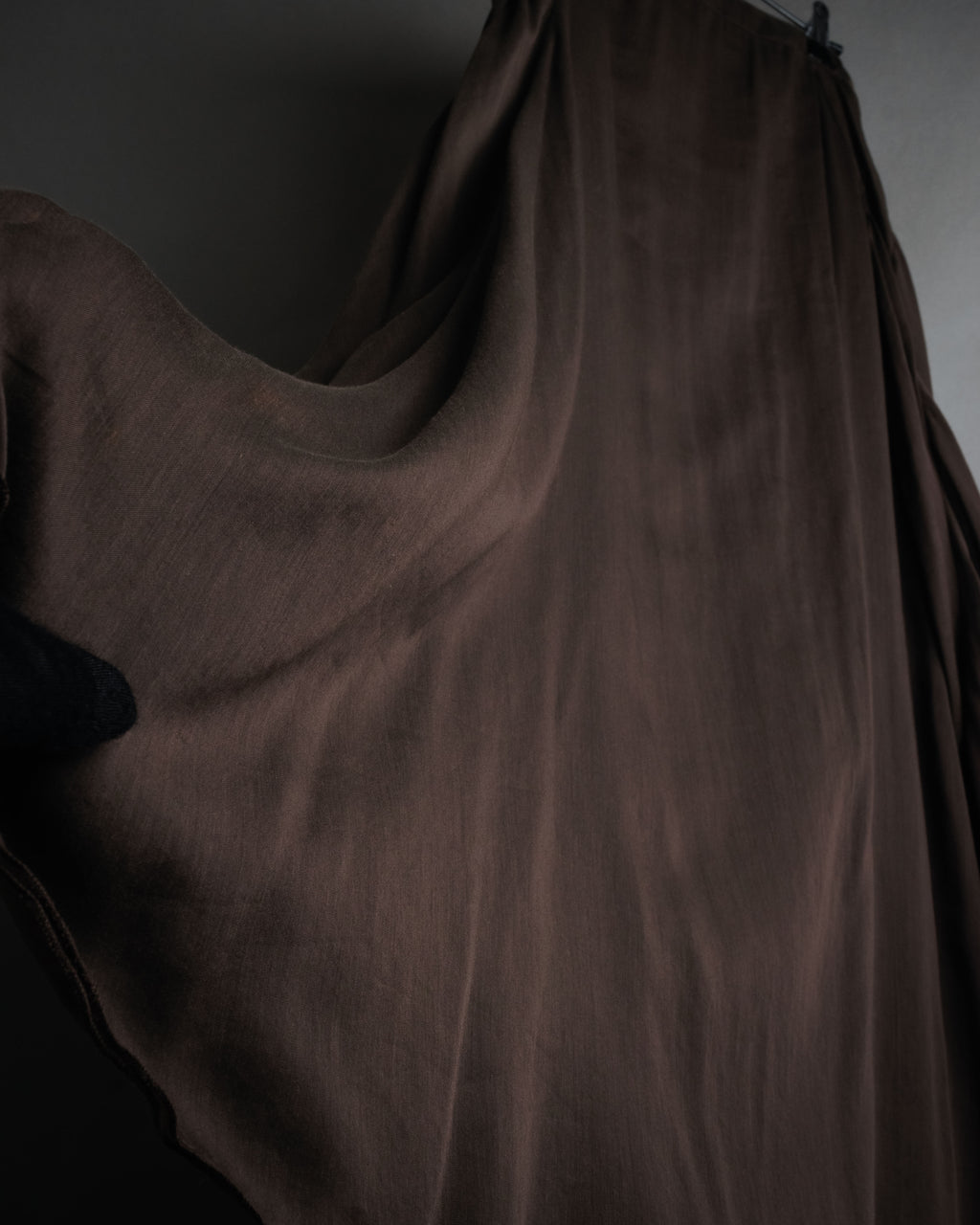 -SPECIAL- “CHANEL”90’s asymmetrical draped long skirt