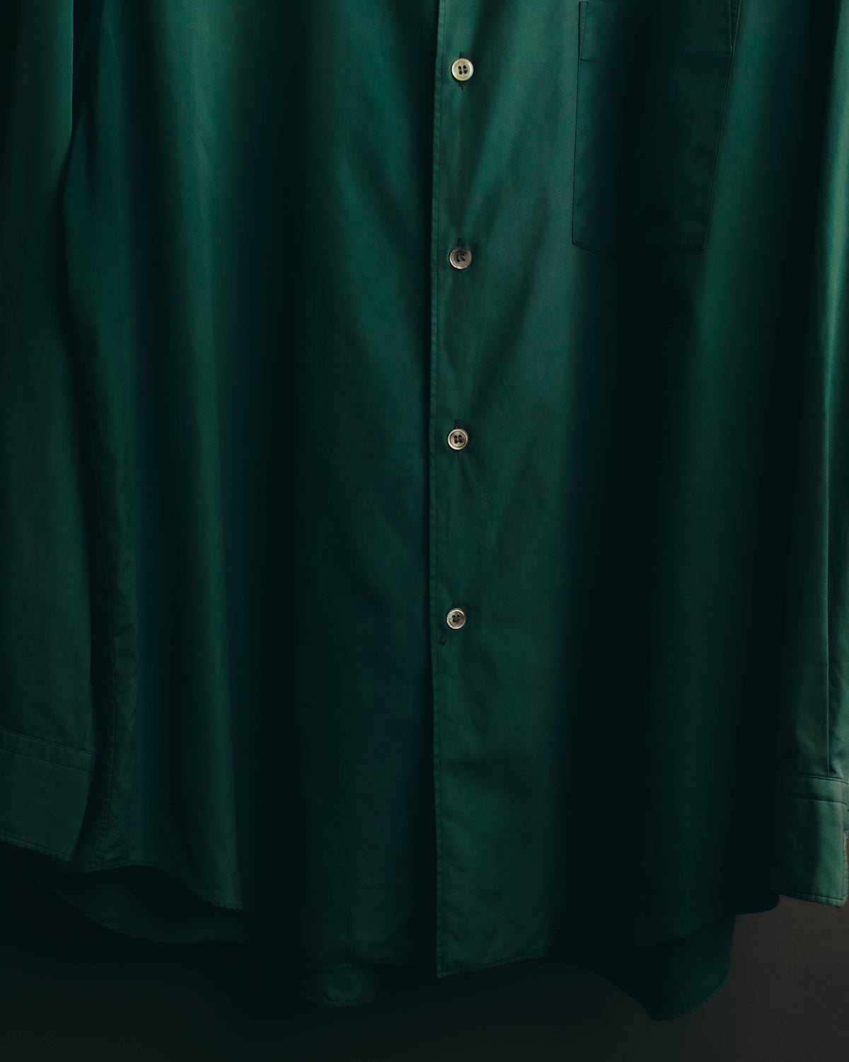 "COMME des GARÇONS HOMME" 90's-00's Relaxed open-collar shirt