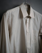 “Christian Dior” 90’s Dobby striped dress shirt