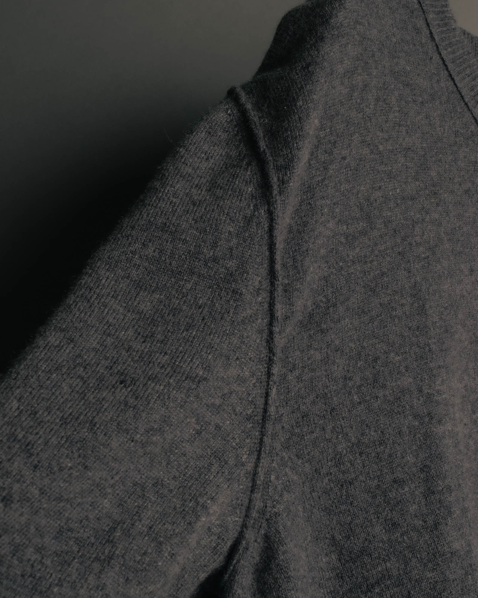 “Maison Margiela” 2023SS Minimal cashmere crewneck knit