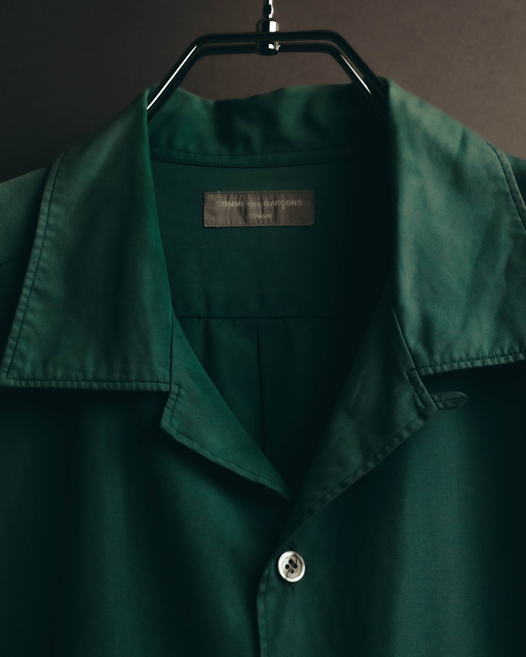 "COMME des GARÇONS HOMME" 90's-00's Relaxed open-collar shirt