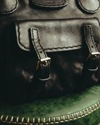 "Chloé" 00's Grained leather satchel bag