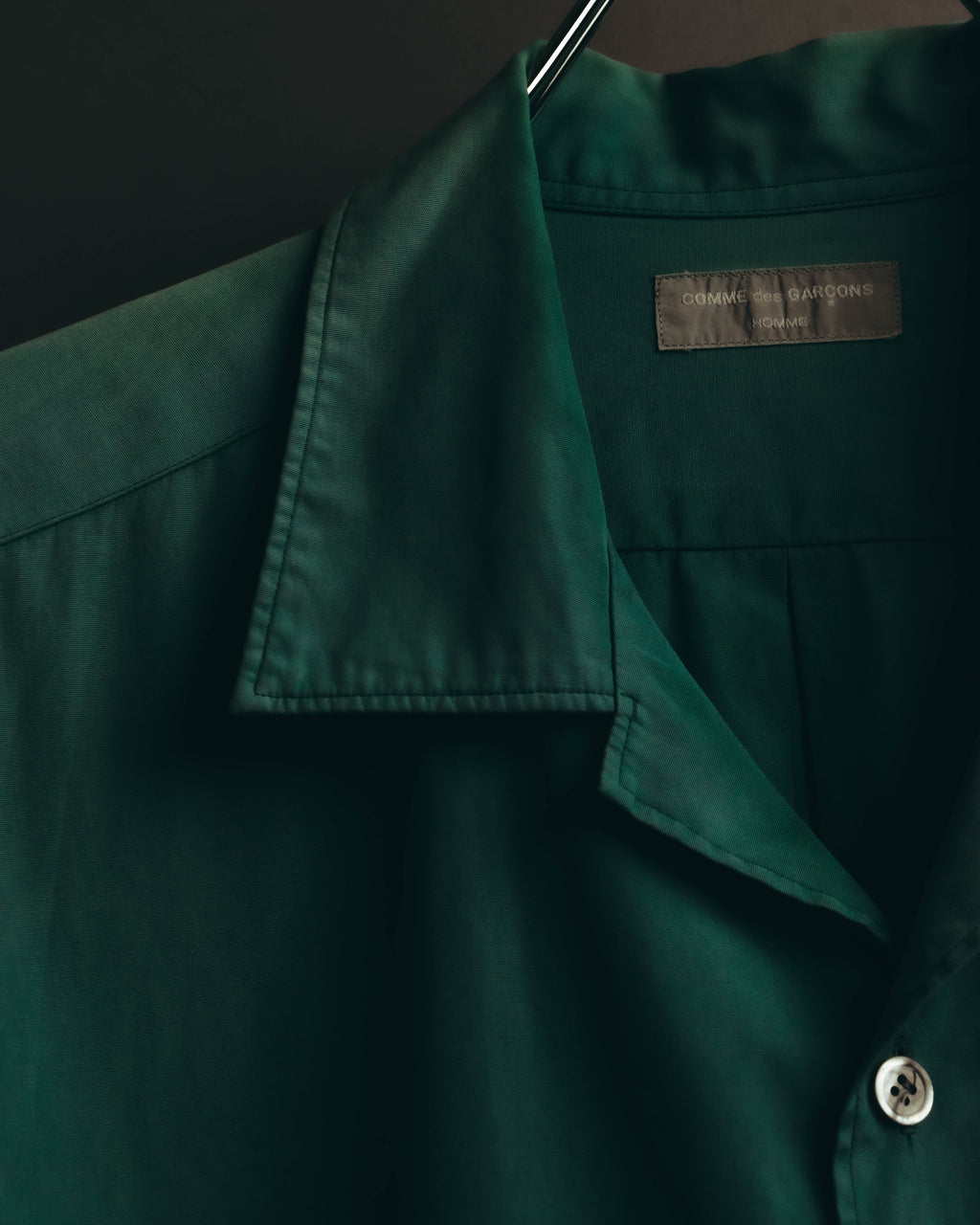 "COMME des GARÇONS HOMME" 90's-00's Relaxed open-collar shirt