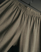 "VERONIQUE BRANQUINHO" 90's-00's Ribbed cotton easy pants