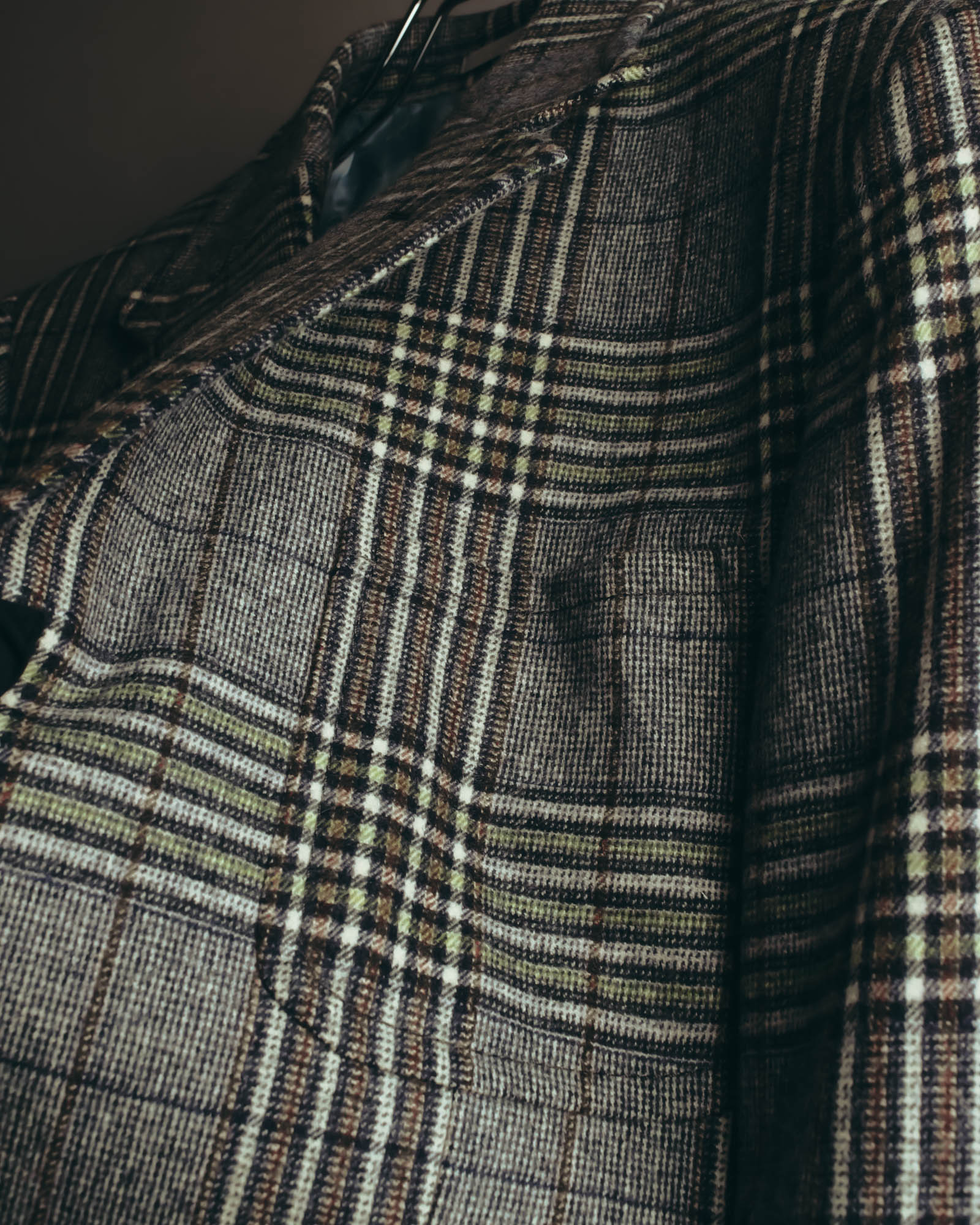 "GUCCI" 2010's Checked wool blazer