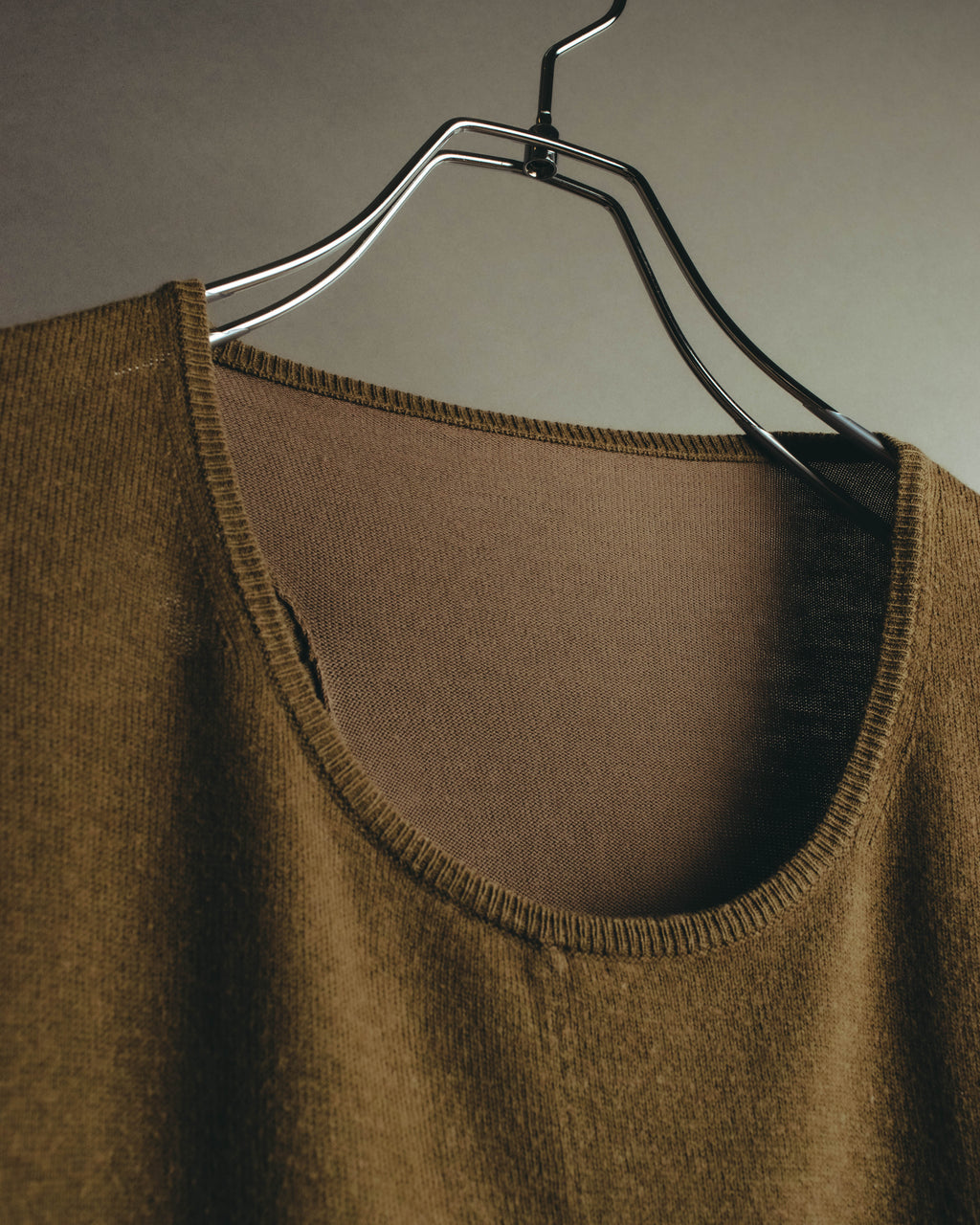 "Maison Margiela" 2017SS Paneled side button knit pullover