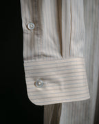 “Christian Dior” 90’s Dobby striped dress shirt