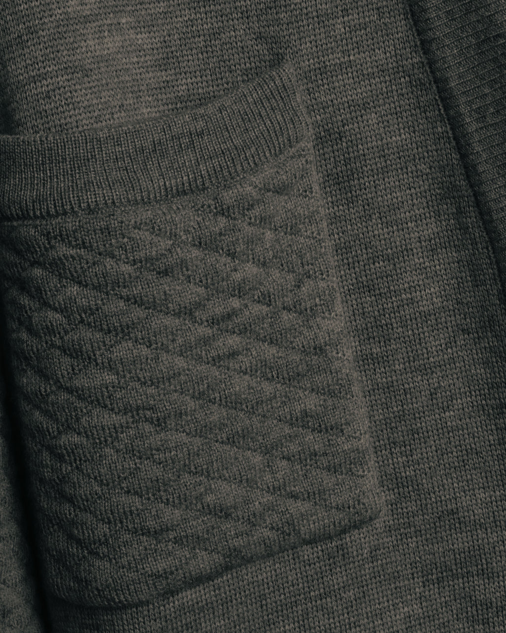 “Salvatore Ferragamo” 90’s-00’s Reversible silk panel wool cardigan