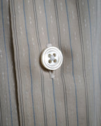 “Christian Dior” 90’s Dobby striped dress shirt