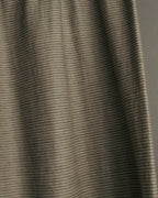 "VERONIQUE BRANQUINHO" 90's-00's Ribbed cotton easy pants