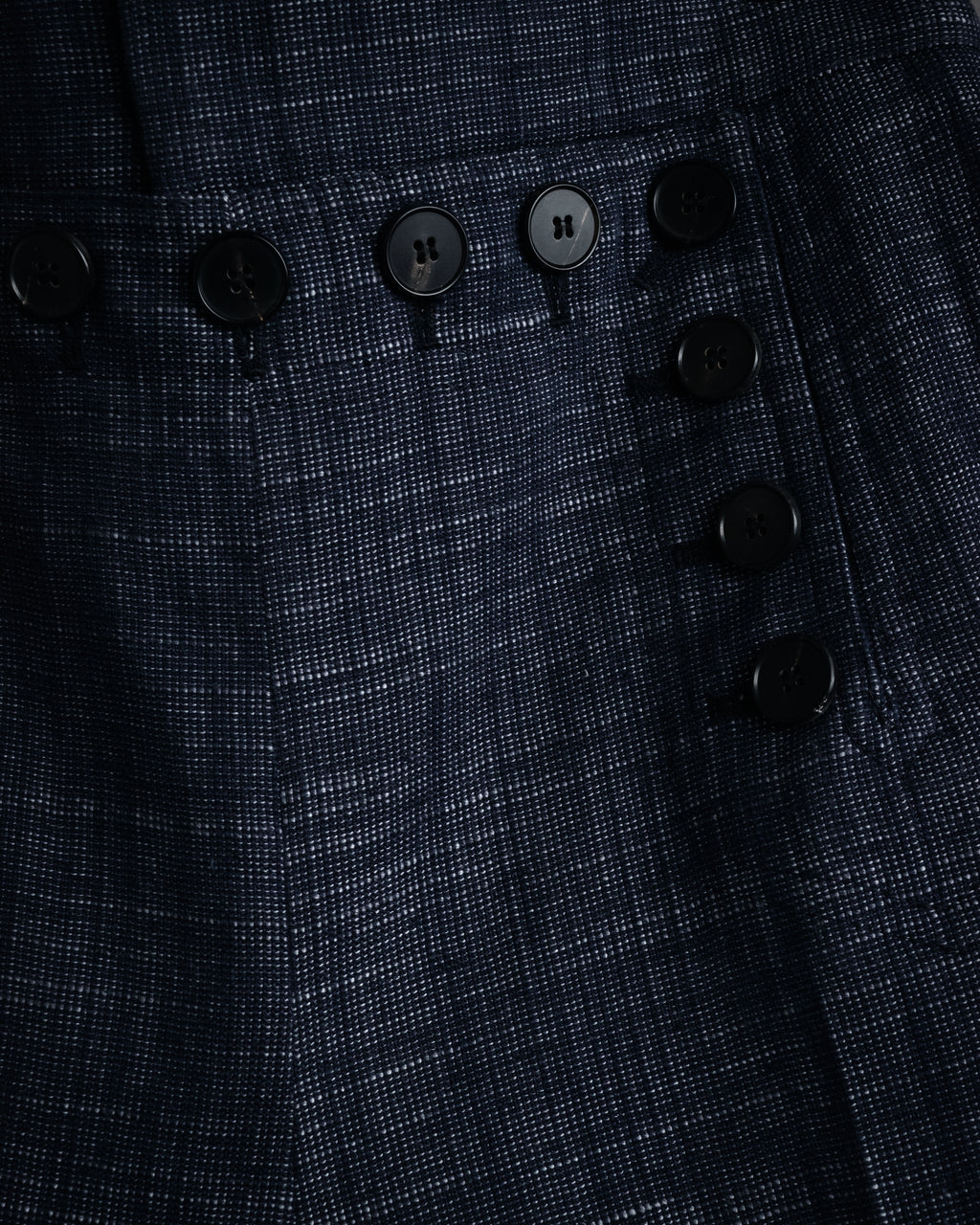 “Christian Dior” 2021 Sailor front wide trousers