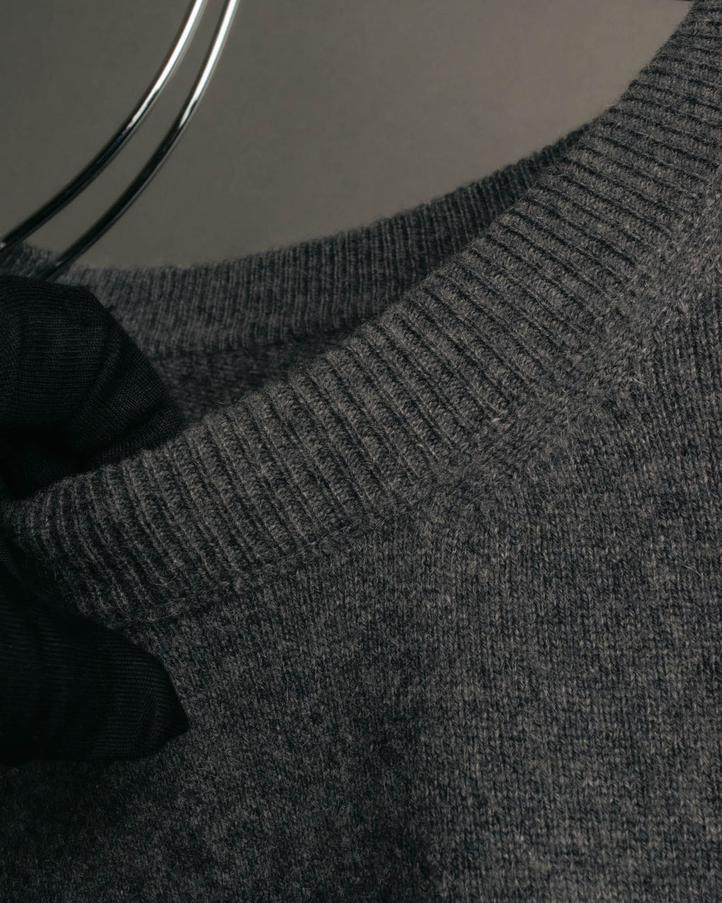 “Maison Margiela” 2023SS Minimal cashmere crewneck knit