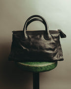 "Chloé" 00's Grained leather satchel bag