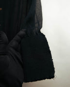 "Y's" Sheer knit cardigan