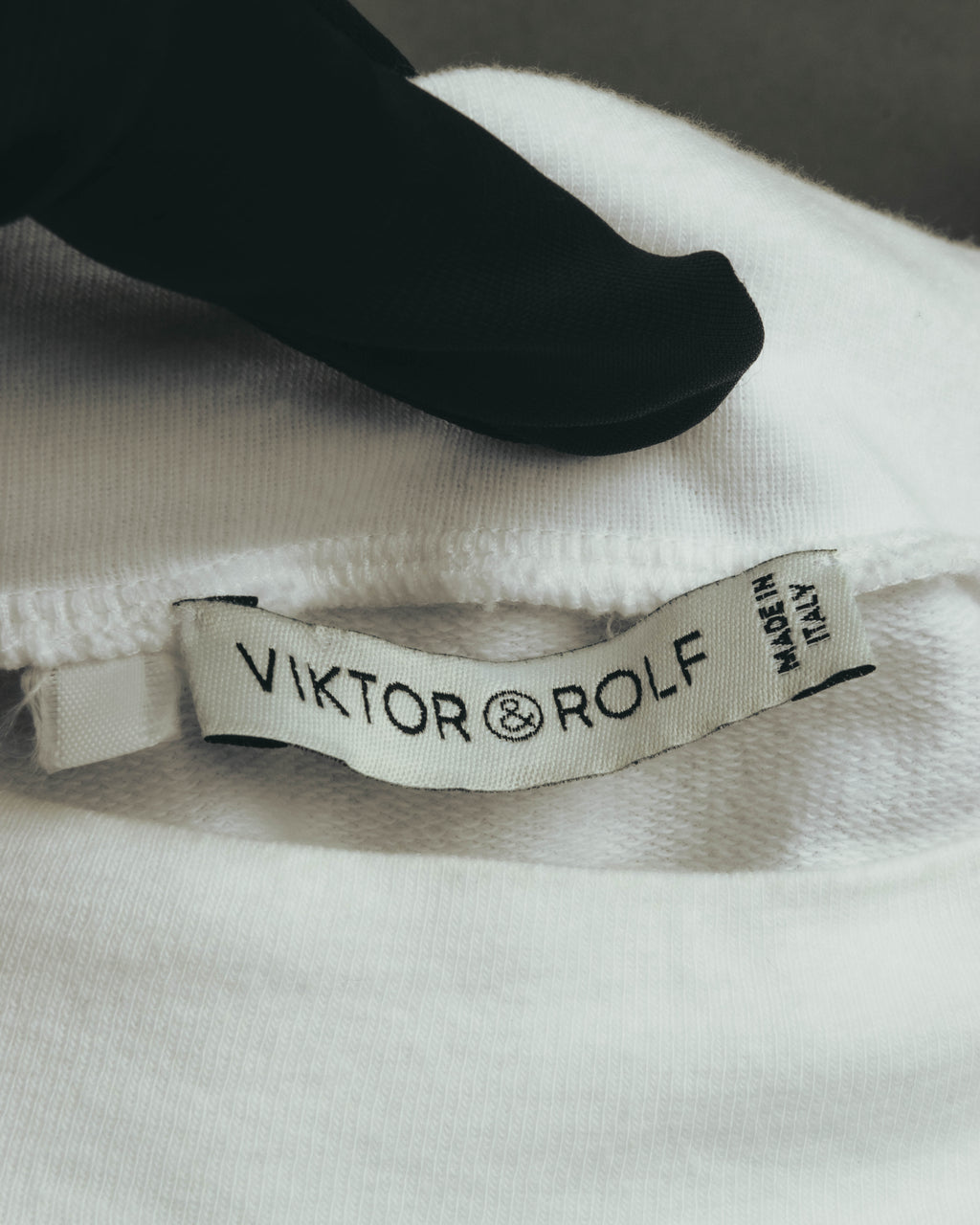 "VIKTOR & ROLF" 00's Minimal cotton short sleeve top